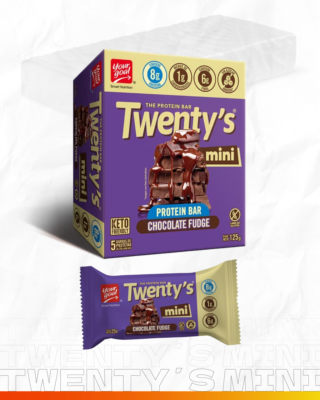 Twenty Mini Chocolate Fudge 5 unidades