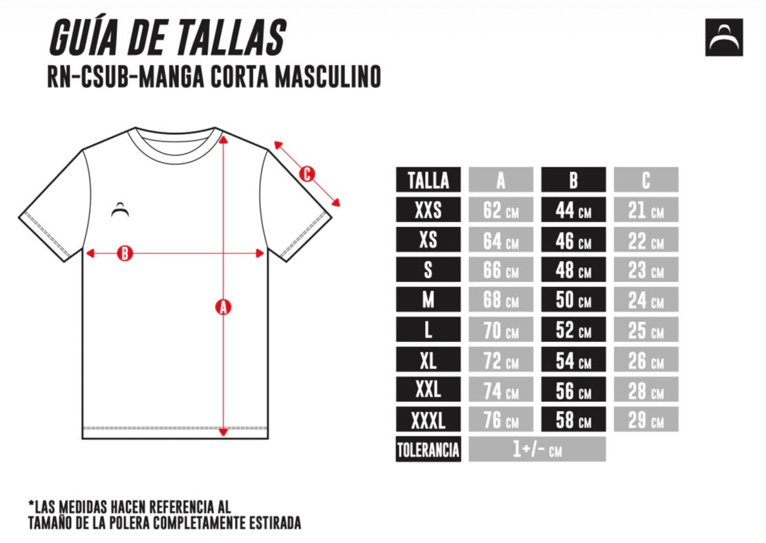 Polera técnica manga corta PREVENTA