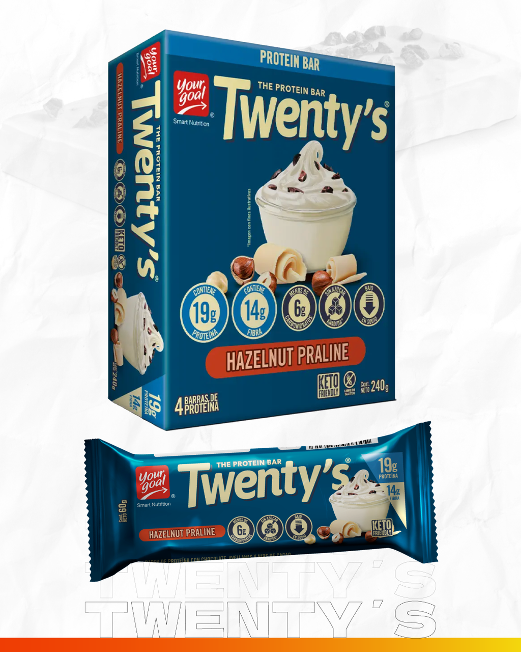 Twenty’s Hazelnut Praile 4 unidades
