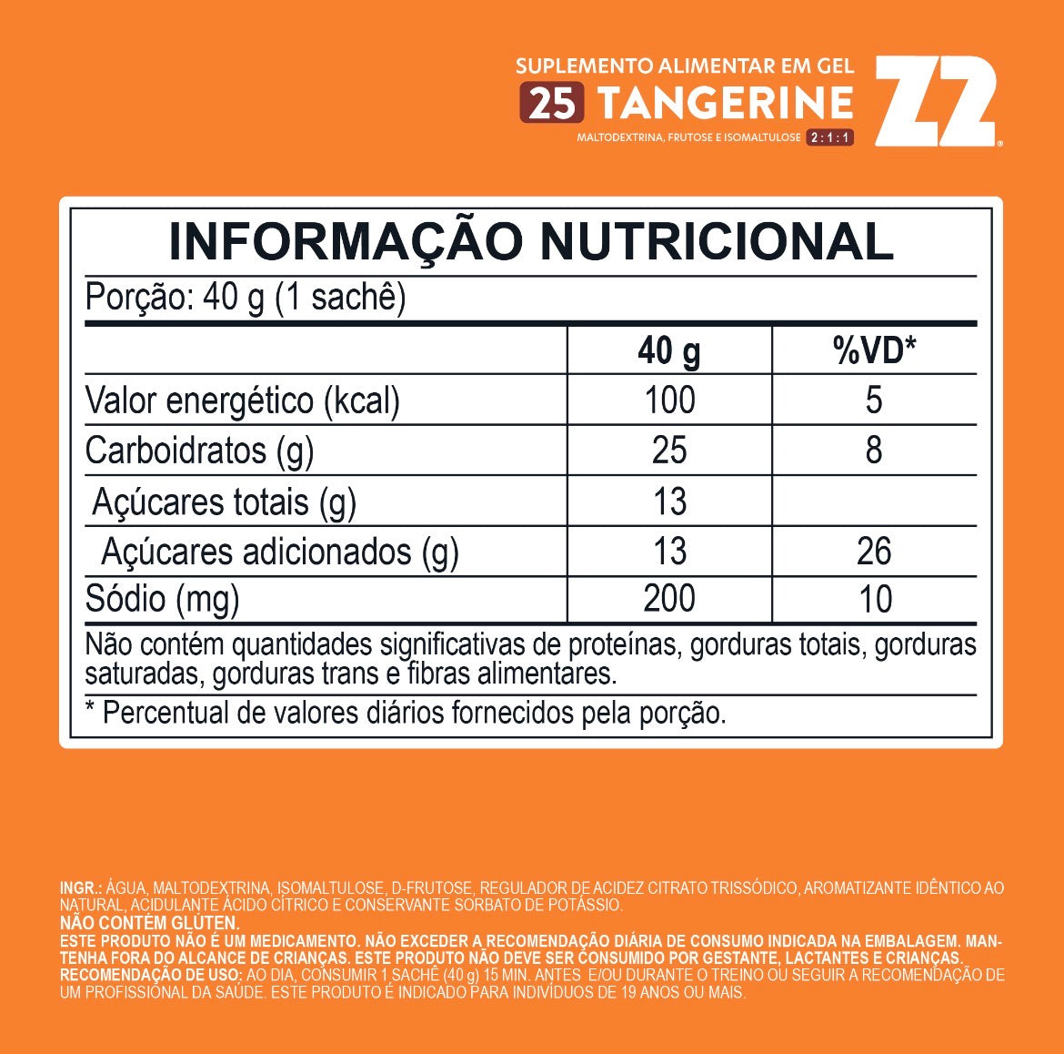 Gel Z2 Everyday Mandarina