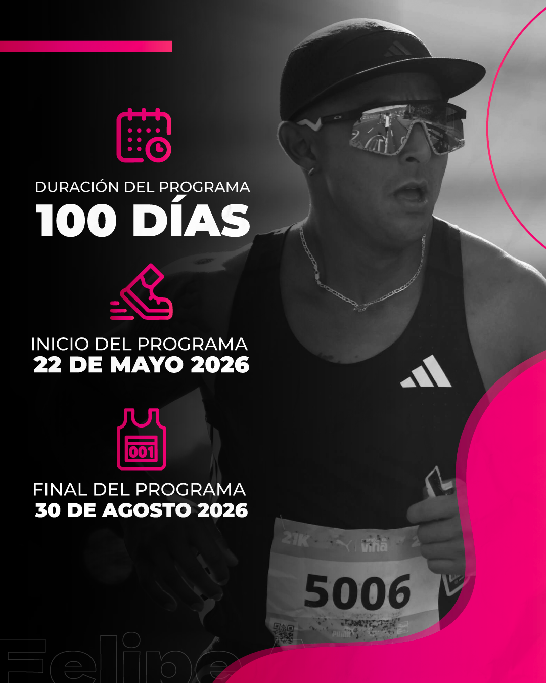 100 días Medio maratón mujeres
