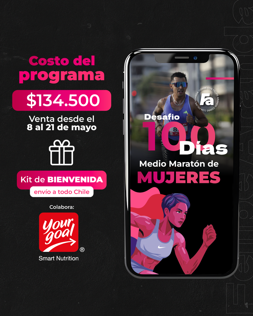 100 días Medio maratón mujeres