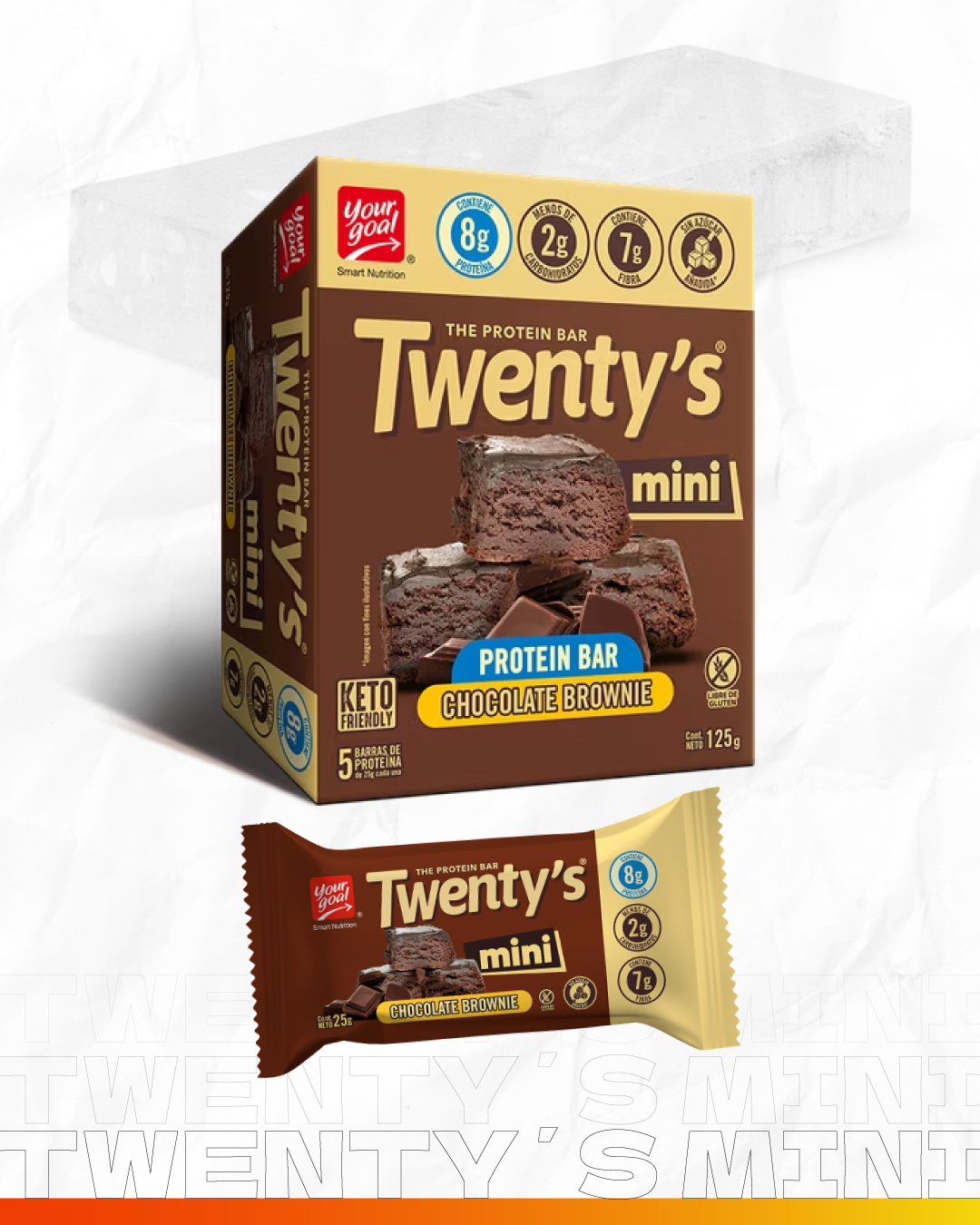 Twenty Mini Brownie 5 unidades