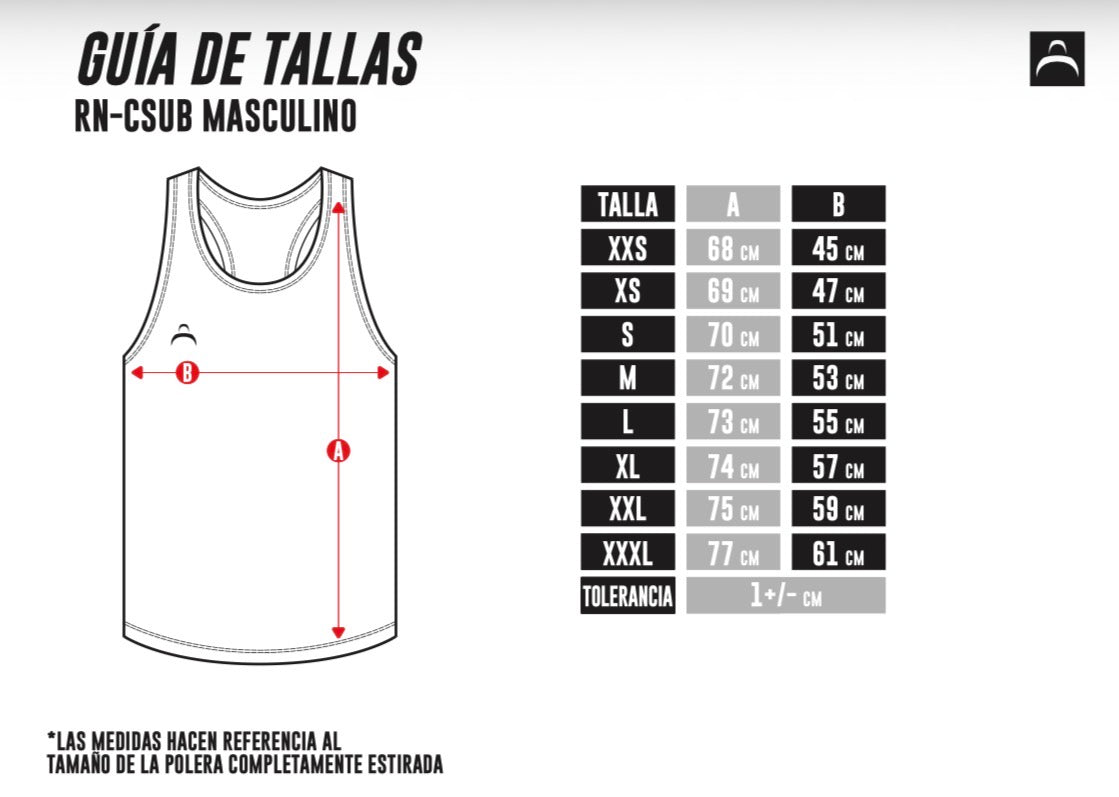 Polera técnica sin mangas PREVENTA